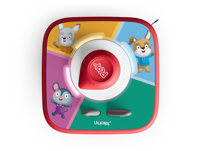 Top view of Tonieplay Lalalinos: Your Day in Bumbaloo Game and Tonieplay Controller