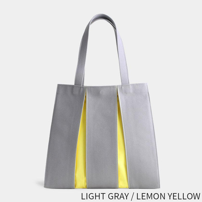 Light Gray / Lemon Yellow