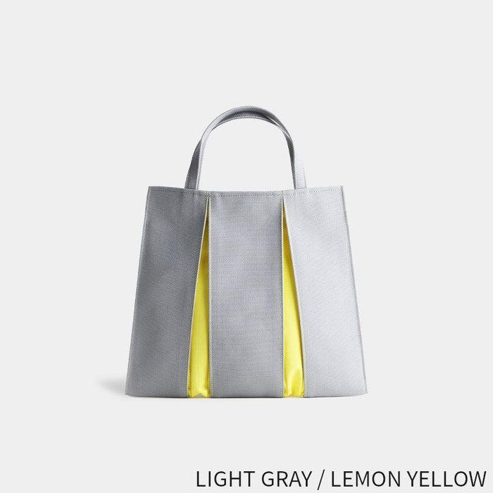 Light Gray / Lemon Yellow
