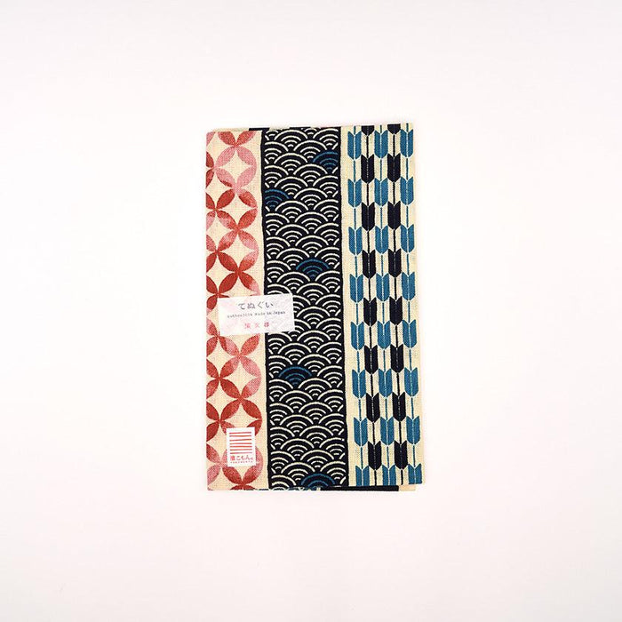 [TOWELS] AUSPICIOUS PATTERN STRIPE | YOKOHAMA DYEING | HAMAMONYO
