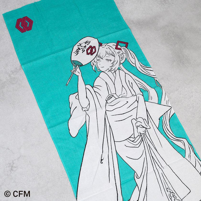 [TOWELS] HATSUNE MIKU | TENUGUI HATSUNE ORIGINAL ILLUSTRATION VER. | HAND PRINTING | HATSUNE KOUBOU