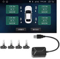 TPMS mx sensor for android and iphone android screens. Mounted on the outside and inside of the tire