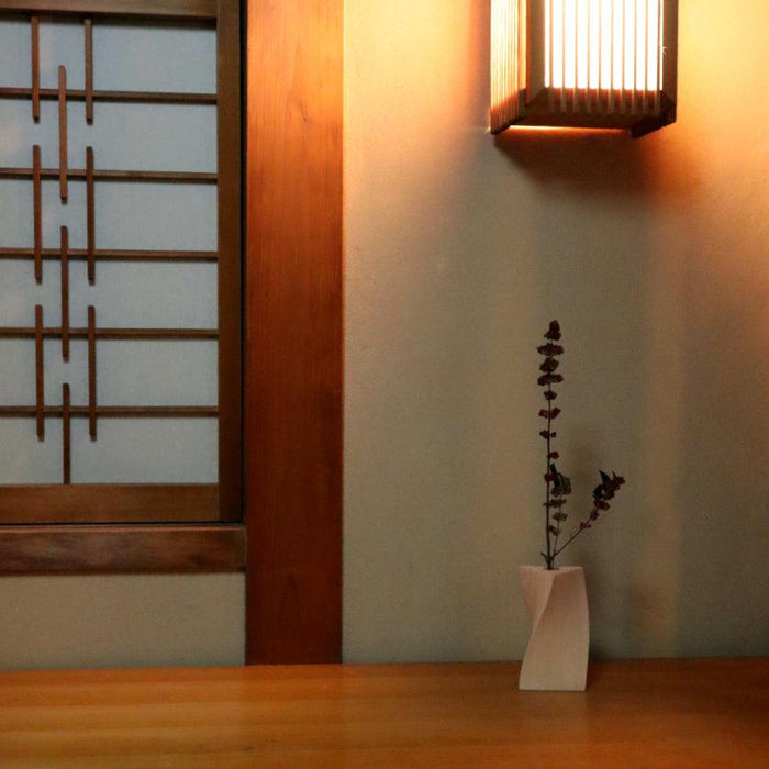 [VASE] FLOWER VASE (3FACES L) | WOODWORKING | KINO-SACHI