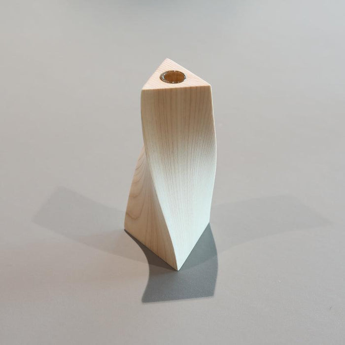 [VASE] FLOWER VASE (3FACES S) | WOODWORKING | KINO-SACHI