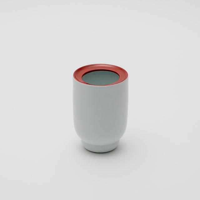 [VASE] PAULINE DELTOUR VASE S (RED-WHITE-WHITE) | 2016/ | IMARI-ARITA WARES