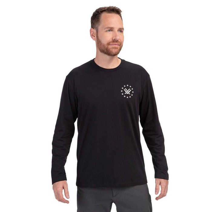 Vortex Salute Long Sleeve T-Shirt-Optics Force