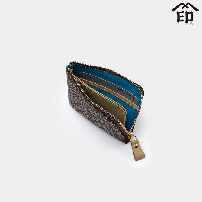 [WALLET] RINGLET F COIN PURSE 11 | KOUSHU INDEN (LACQUERED DEERSKIN CRAFTS)| INDEN-YA