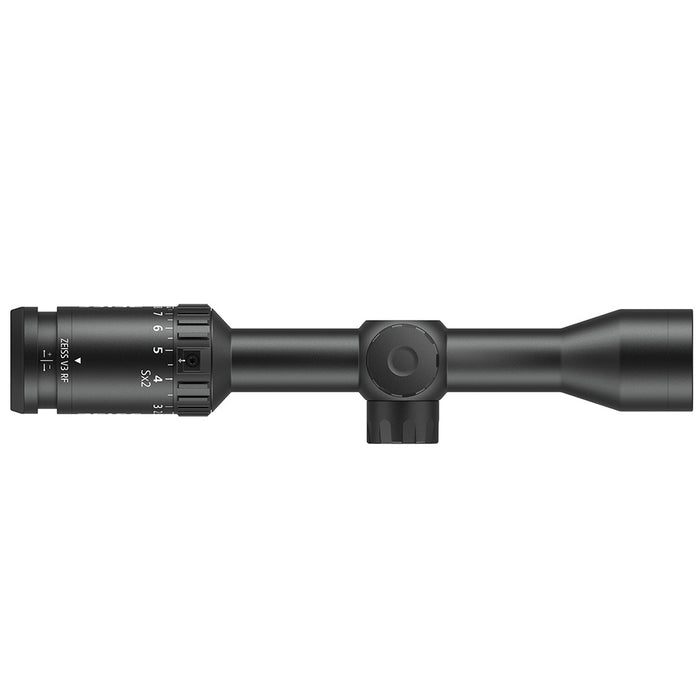 Zeiss V3 2.5-8x35 mm RF - Rimfire - 1-inch Tube- XRR Reticle (#84) - Capped Turrets - .25 MOA - Fixed Parallax @ 50 Yards
